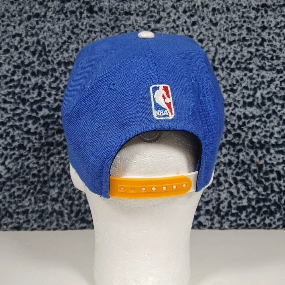 Adidas Golden State Warriors Hat Mens Official NBA Draft Cap Blue Snapback